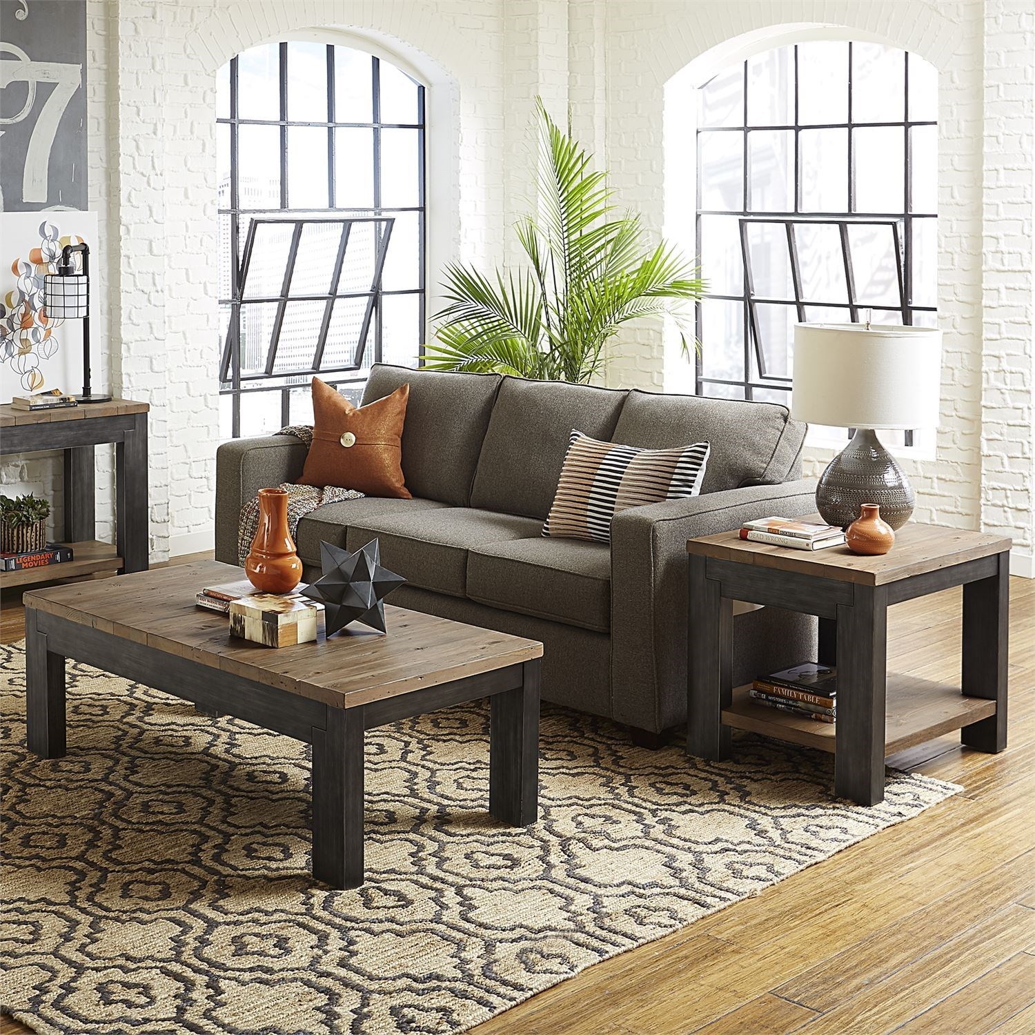 Liberty Furniture Rutland Grove 000000594055 Rustic TwoToned